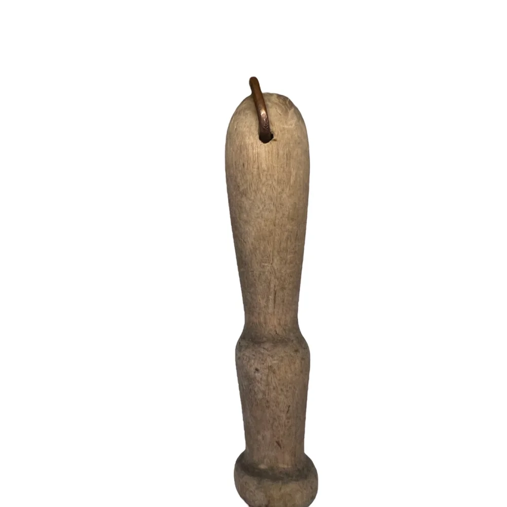 Rustic Potato Masher Vintage Retro Natural Wood Gadget Farmhouse Kitchen Decor